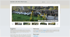 Desktop Screenshot of alacaatlipiknik.com